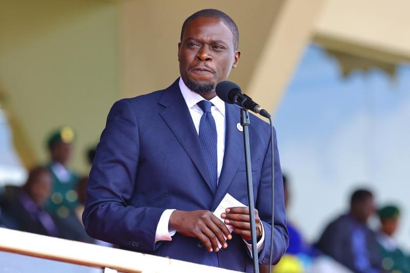 File image of Governor Johnson Sakaja